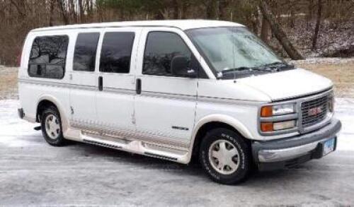 2000 GMC Savana Van, VIN # 1GDFG15R6Y1168455