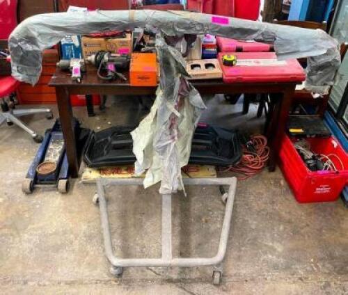 DESCRIPTION: ROLLABOUT RACK FOR AUTOMOTIVE BUMPER QTY: 1