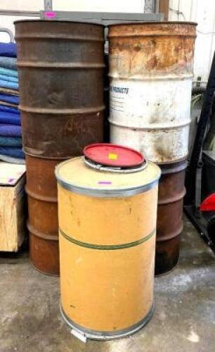 DESCRIPTION: ASSORTED BARRELS AS SHOWN QTY: 1