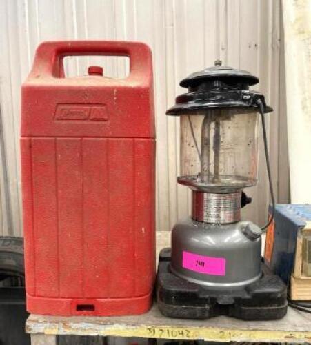 Coleman 295 Premium Powerhouse Dual Fuel Design Lantern Liquid Fuel or Unleaded