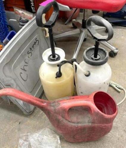 ASSORTED OUTDOOR/GARDENING MATERIALS AS SHOWN
