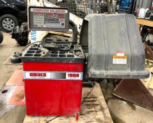 DESCRIPTION: DIGITAL WHEEL BALANCER BRAND/MODEL: COATS 1000 QTY: 1
