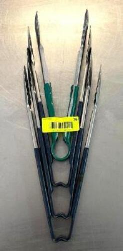 DESCRIPTION: (4) PAIR OF TONGS QTY: 4
