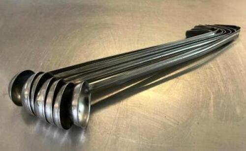 DESCRIPTION: (8) 1 OZ. STAINLESS LADLES QTY: 8