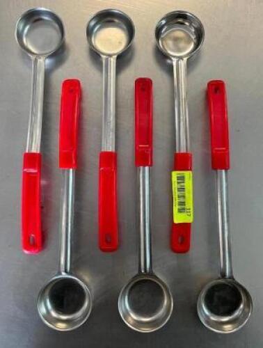 DESCRIPTION: (6) 2 OZ. PORTION SPOONS QTY: 6
