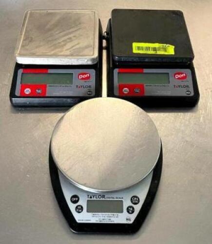 DESCRIPTION: (3) ASSORTED DIGITAL INGREDIENTS SCALES QTY: 3