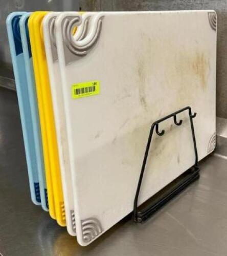 DESCRIPTION: (6) CUTTING BOARDS SIZE: 24"X18" QTY: 6