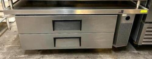 DESCRIPTION: 5' 2-DRAWER RERIGERATED STAINLESS STEEL CHEF BASE BRAND/MODEL: TRUE TRCB-52-60 QTY: 1