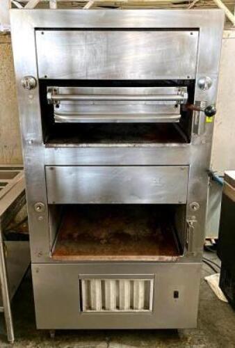 DESCRIPTION: DOUBLE UPRIGHT GAS BROILER BRAND/MODEL: JADE QTY: 1