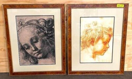 DESCRIPTION: (2) FRAMED PICTURES SIZE: 24"X30" QTY: 2