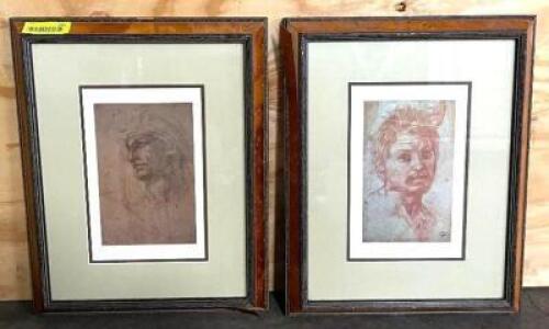 DESCRIPTION: (2) FRAMED PICTURES SIZE: 15"X20" QTY: 2