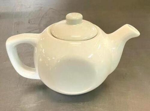 DESCRIPTION: (10) SMALL PORCELAIN TEA POTS (NEW) BRAND/MODEL: VERTEX QTY: 10