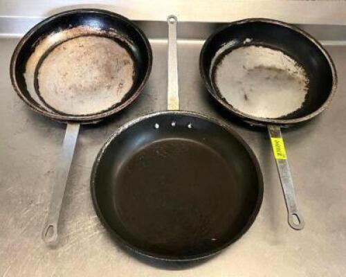 DESCRIPTION: (3) 14.5" FRYING PANS QTY: 3
