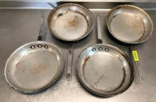 DESCRIPTION: (4) 12.5" FRYING PANS QTY: 4