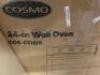 24" SINGLE ELECTRIC CONVECTION WALL OVEN BRAND/MODEL COSMO COS-C51EIX RETAIL PRICE: $649.00 SIZE 24" QUANTITY 1 - 3