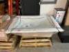 GREEN TEA 5 FT. X 42 IN. REVERSIBLE DRAIN SOAKING BATHTUB IN WHITE BRAND/MODEL AMERICAN STANDARD RETAIL PRICE: $956.80 QUANTITY 1 - 2