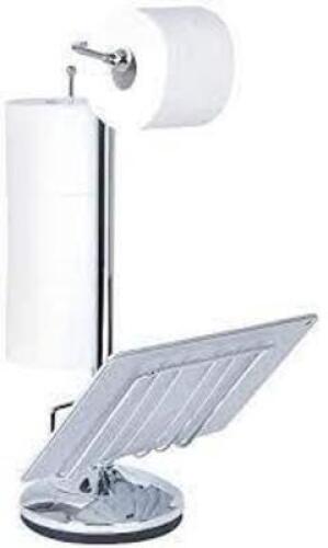 BETTER LIVING PRODUCTS TOILET CADDY TISSUE DISPENSER, CHROME