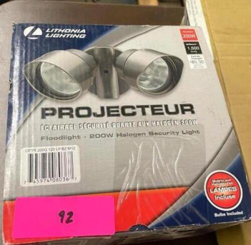 200W FLOODLIGHT, HALOGEN