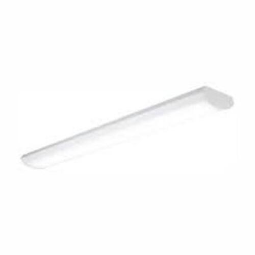 3.58 FT. WHITE LOW PROFILE LINEAR INTEGRATED LED WRAP LIGHT FIXTURE AT 3400 LUMENS, 4000K COOL WHITE, DIMMABLE