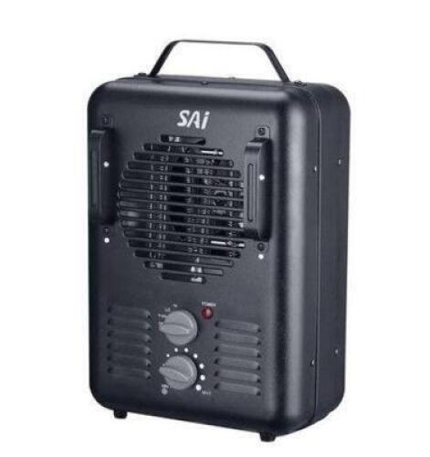1,500-WALT UTILITY MILKHOUSE FAN-FORCED PORTABLE HEATER WITH THERMOSTAT