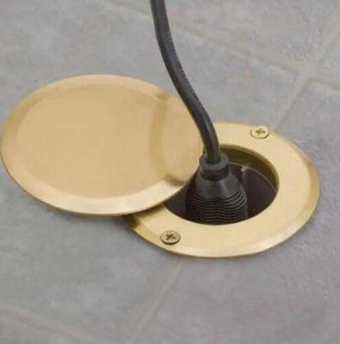 (2) - ROUND, NONMETALLIC DROP-IN FLOOR BOX KITS