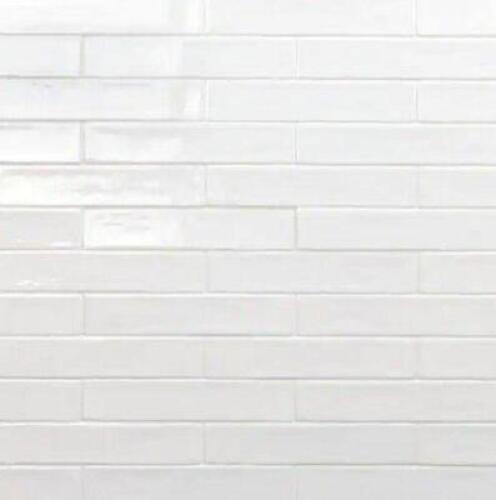 NEWPORT WHITE 2 IN. X 10 IN. X 11MM POLISHED CERAMIC SUBWAY WALL TILE (40 PIECES / 5.38 SQ. FT. / BOX)