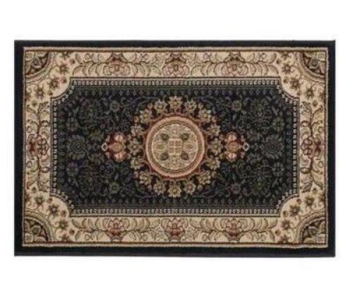 SENSATION ORIENTAL BLACK 2 FT. X 3 FT. INDOOR AREA RUG