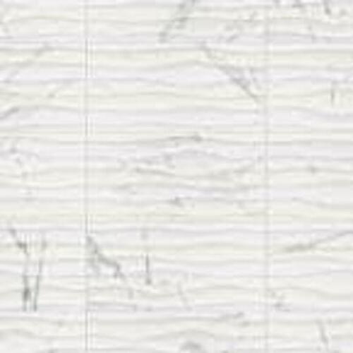 325 DEVELOPED BY NATURE CALACATTA 12 IN. X 24 IN. GLAZED CERAMIC WAVE WALL TILE BRAND/MODEL MARAZZI RETAIL PRICE: $4.98 SQ FT THIS LOT IS