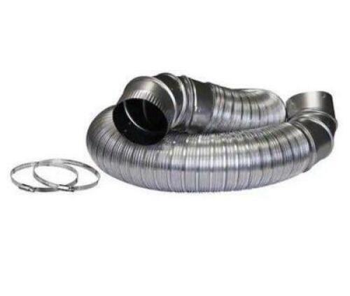 4 IN. X 8 FT. ALL METAL DRYER VENT HOOK-UP KIT