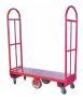 DESCRIPTION: (1) STEEL-DECK PLATFORM TRUCK BRAND/MODEL: DAYTON/4VMC5 INFORMATION: RED/LOAD CAPACITY: 2,000 LBS/NARROW RETAIL$: 357.47 SIZE: 63"L X 16"
