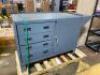 DESCRIPTION: (1) MOBILE WORK STATION BRAND/MODEL: DURHAM MFG/3404-95 INFORMATION: GRAY/4-DRAWERS/MINOR DAMAGES, SEE FOR INSPECTION RETAIL$: 1,618.77 S - 2