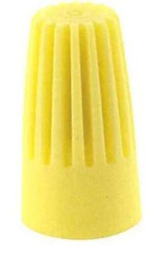 DESCRIPTION: (4) PACKS OF (100) TWIST-ON WIRE CONNECTORS BRAND/MODEL: MARRETTE/333P INFORMATION: YELLOW/WIRE TYPE: SOLID-STRANDED-COOPER RETAIL$: 31.4