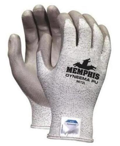 DESCRIPTION: (2) PACKS OF (12) CUT RESISTANT COATED GLOVES BRAND/MODEL: MCR SAFETY/9672XL INFORMATION: GRAY/CUT LEVEL: A3 RETAIL$: 139.56 PER PK OF 12