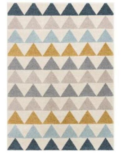 DESCRIPTION: (1) MODERN NOVA AREA RUG BRAND/MODEL: WELL WOVEN/MC-302-5 INFORMATION: IVORY/GEOMETRIC RETAIL$: 79.47 SIZE: 5'3" X 7'3" QTY: 1