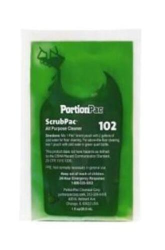 DESCRIPTION: (1) PACK OF (137) ALL-PURPOSE CLEANER BRAND/MODEL: PORTIONPAC/102 INFORMATION: UNSCENTED/ULTRA CONCENTRATED RETAIL$: 30.00 SIZE: 1 FL OZ.