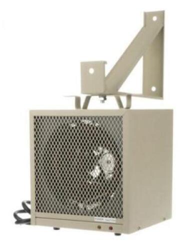 DESCRIPTION: (1) WALL & CEILING UNIT HEATER BRAND/MODEL: TPI CORP/HF5848TC INFORMATION: TEMP RISE: 74F/15,086 BTUH/FAN-FORCED RETAIL$: 258.91 SIZE: 11