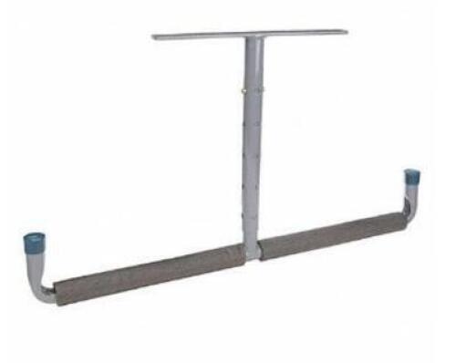 DESCRIPTION: (6) FOAM PADDED HOOK BRAND/MODEL: GRAINGER/4ERW6 INFORMATION: STEEL/GRAY/WORKING LOAD LIMIT: 50 LB RETAIL$: 19.63 EACH SIZE: 14-3/8"H X 1