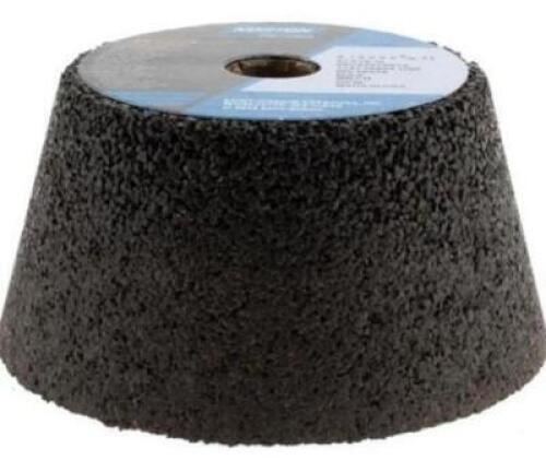 DESCRIPTION: (5) CUTTER GRINDING WHEELS BRAND/MODEL: NORTON/66243545451 INFORMATION: BLACK/MAX RPM: 6000 RETAIL$: 23.69 EACH SIZE: 4-3/4" X 2" X 5/8-1