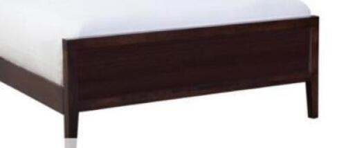 DESCRIPTION: (1) WOODEN FOOTBOARD RETAIL$: 123.35 SIZE: IMAGES ARE FOR ILLUSTRATION PURPOSES ONLY AND MAY NOT BE AN EXACT REPRESENTATION OF THE PRODUC