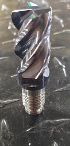DESCRIPTION: (1) CORNER RADIUS END MILL HEAD BRAND/MODEL: KENNAMETAL 6072361 RETAIL$: $440.58 EA SIZE: 3/4" DIA 1-1/8" LOC 0.03 RAD QTY: 1