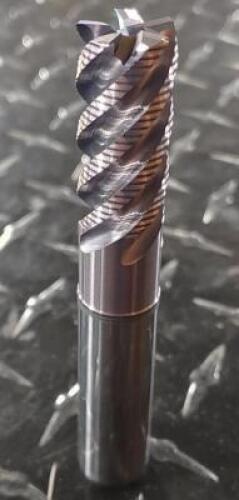 DESCRIPTION: (2) FINE PITCH ROUGHING END MILL BRAND/MODEL: JET POWER 95150 RETAIL$: 150.76 SIZE: 5/8" DIA 1-1/4" LOC QTY: 2