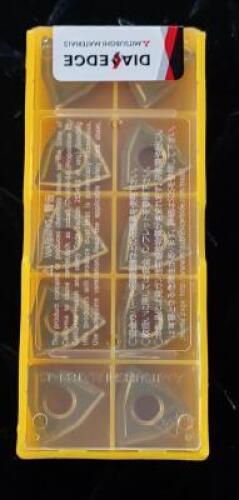 DESCRIPTION: (20) CNMG STYLE TURNING INSERT BRAND/MODEL: MITSUBISHI CNMG 432 MS US905 RETAIL$: $ 16.50 PER INSERT QTY: 20