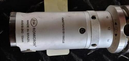 DESCRIPTION: (1) ROMICRON AVS BORING HEAD BRAND/MODEL: KENNAMETAL/5124808 INFORMATION: RETAIL $ 5062.00, MODULAR BORING CUTTER HEAD UNIT RETAIL$: 5062