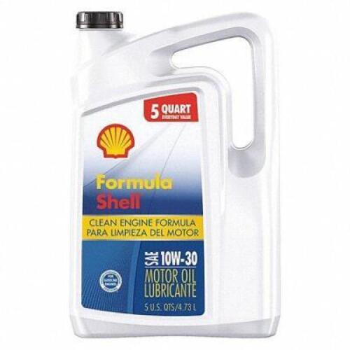 DESCRIPTION: (1) CONVENTIONAL ENGINE OIL BRAND/MODEL: FORMULA SHELL #33GP19 INFORMATION: 10W-30 RETAIL$: $27.08 EA SIZE: 5 QT QTY: 1