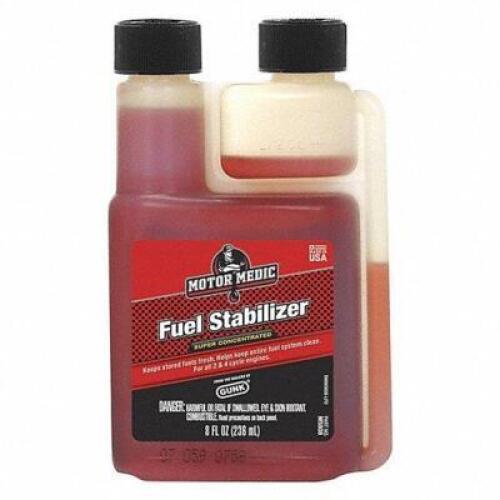 DESCRIPTION: (3) FUEL STABILIZER BRAND/MODEL: MOTOR MEDIC #54YG16 RETAIL$: $22.41 EA SIZE: 8 OZ QTY: 3