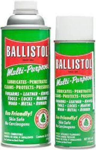 DESCRIPTION: (6) MULTI-PURPOSE GUN OIL BRAND/MODEL: BALLISTOL RETAIL$: $10.79 EA SIZE: 6OZ QTY: 6