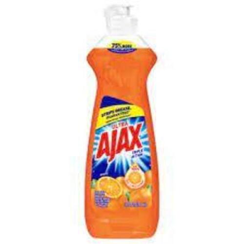 DESCRIPTION: (4) LIQUID DISH SOAP BRAND/MODEL: AJAX INFORMATION: ORANGE SCENT RETAIL$: $8.54 EA SIZE: 32 OZ QTY: 4