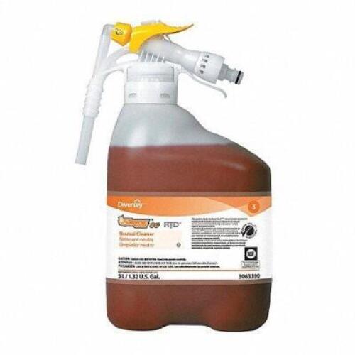 DESCRIPTION: (1) NEUTRAL CLEANER BRAND/MODEL: DIVERSEY #10C398 INFORMATION: CITRUS RETAIL$: $119.84 EA SIZE: 5 L QTY: 1