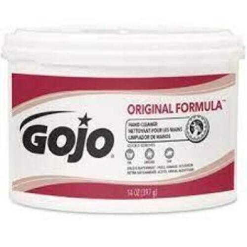 DESCRIPTION: (2) HAND CLEANER BRAND/MODEL: GOJO ORIGINAL FORMULA RETAIL$: $5.00 EA SIZE: 14 OZ QTY: 2