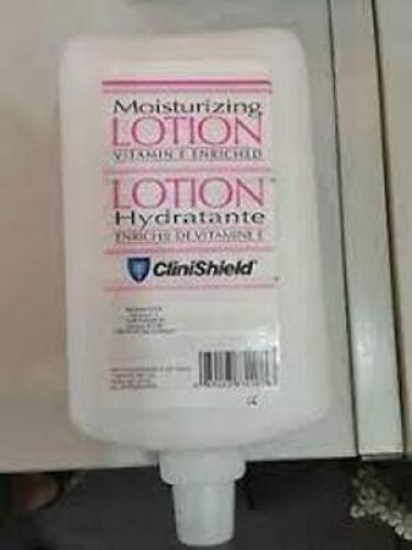 DESCRIPTION: (3) MOISTURIZING LOTION BRAND/MODEL: CLINISHIELD RETAIL$: $60.00 EACH SIZE: 54 OZ QTY: 3